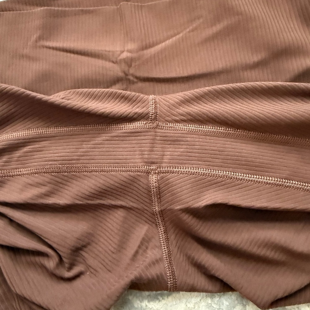 Lululemon Align Ribbed High-Rise Pant 25" Java - Picture 9 of 10